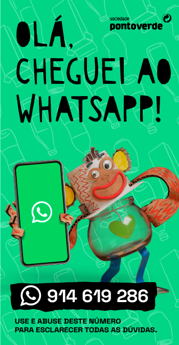 WhatsApp do Gervásio: a nova linha de atendimento da Sociedade Ponto Verde 