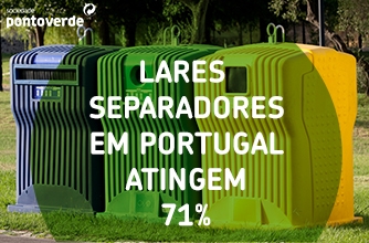 Lares separadores crescem em Portugal: 71% dos lares separam as embalagens usadas